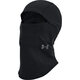 Under Armor Winter Men's Outdoor Sports Warm and Waterproof Mask Elastic Fleece Face Protector Black (001)/Asphalt Gray One Size