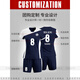 Aiqisen Volleyball Uniform Set Frauen für individuelles Wettbewerbstrainingsteam Uniform mit schnellen, atmungsaktiven Volleyball Sport Männer Training Anzug Axe-831 Frauen Red XL