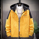 
Cotton jacket men's spring and autumn jacket men's Korean style men's clothing plus velvet sports and casual clothes men's trendy jacket 9902 khaki XL