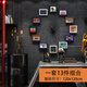 Vinoya Foto Wand kreative personalisierte Wanddekoration Retro Industrial Style Bar Wanddekoration Milk Tea Shop Barbecue Hotel Hanging Accessoires 19 Stück Kombination 2694 Modelle
