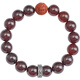 Potala Palace Blood Amber Bracelet Amber Men's and Women's Three Eyes Dzi Beads Southern Red Purple Dragon Crystal Plate Play Bead Bracelet Birthday Gift Blood Amber Southern Red Bracelet