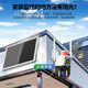 镭威视太阳能监控摄像头终身免流量监控器360度无死角带夜视全景无电无网手机远程室外对话自动追踪 【免充值】双摄双画面+64G