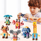 LEGO LEGO LEGO LEGO LEGO PARTICULES Assemblage de blocs de construction Toys pour enfants, garçons et filles cadeaux d'anniversaire Animaux 1690 sacs