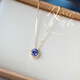 Libiao Japanese starJewelry tanzanite 18K gold necklace light luxury amethyst agete Akado pendant natural