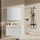 Huida Baño de tres piezas Ducha de baño Mabinete de baño de 80 cm Gabinete de baño Jet Siphon Sujeto de tres funciones Ducha 6218 +5510 Ducha +1381 Silk Cloud Ash de 305 mm Distancia de fábrica Fábrica Directora Directa Seguro nacional