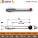 XMSJM4 Machélago Terrestre CNC Sonda CNC Cerámica Cerámica Renishaw Medición de tres coordenadas Bola de rubí Medición del dragón de la cabeza del dragón 9761M4*5.0*L100 Cerámica Renishaw