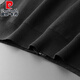 皮尔卡丹（pierre cardin）棒球领开衫拉链毛线衣男士春秋季中老年薄款休闲上衣胖子针织外套 深灰色 XL