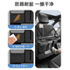 ZhuaiMao (ZhuaiMao) car seat back storage bag rear seat back hanging bag storage artifact back storage bag storage rack car supplies embossed rose night 2 [with dining table + waterproof bucket]