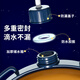 儿童背包水枪玩具喷呲水枪泼水节沙滩戏水抽拉式大容量书包喷水 太空系列2.5L启程-宇航员947 标准配置