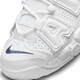 Nike (NIKE) official boys and girls UPTEMPO big children's sneakers autumn retro basketball style cushioning DH9719 100 white/deep dark blue/white/deep dark blue 40