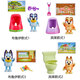Bruiy Toys Muse Moose Family Toys Bluey and Friends Bingo Banter Doll Dolls Posing 18cm Plush Doll [Squeak]17530-6