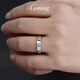 GsunG platinum ring men's PT950 new couple's ring platinum ring women's simple fashion inner arc ring calculated based on actual delivery weight
