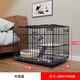 Jiamen JIAMEN (JIAMEN) Cat Cage Double Cat Cage Cat Villa Bold Cat Cage Large Household Pet Cat Nest Cattery Cat House Extra Large Double Layer 86*59*71 with Skylight Folding Flagship Model Luxury Model + Cat Litter Box with Scoop