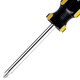Robin Hood (RUBICON) 907-3(+) Yellow and black colored strip screwdriver driver cross screwdriver #2x6.0x75mm 3-inch chrome vanadium steel