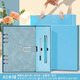 Tengxiong Loge Lave Notebook Simple haute valeur en forme de bouton en forme de U Record de carnet amovible et épaissis Business Boxs souvenirs Souvenirs coffre