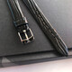 Applicable à Armani Original Watch AR11149 / 11148/80028/11302 STRAP FEMME COHIDE FEMME ORIGINAL Black Lizard Pattern 11148 14 mm