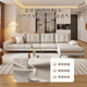 Quanyou Home Technology Fabric Sofa Living Room Simple Modern Cream Style Large Apartment Guifei Side Corner Sofa