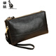 Kangaroo new fashionable wallet women's long double-layer zipper clutch large capacity soft leather mother change mobile phone bag royal blue