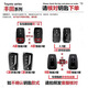 Массивная крышка Toyota Key Cover Camry Asian Longrong Rav4 Corolla Bag Highlander Reyn Wilander Care Buckle 3-ключ [серая кожаная крышка + скорлупа сплав + ключ