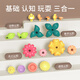 
Leleyu building blocks 3-6 years old children's toys large particles garden assembled flower arrangement 93 pieces storage box for boys and girls birthday gifts