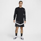 Nike (Nike) Offizieller Ja Morant Männer Sonnenschutz schnell trocknend langärmelig Basketball Top Sommer HJ3892 010 Schwarz/Weiß 2xl