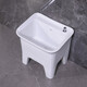 Lefit (lfte) bathroom ceramic mop pool balcony mop trough household Taiwan-controlled large, medium and small mop basin courtyard mop pool 926 Taiwan-controlled drain delivery to home