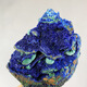 Mi Ling Natural Blue Copper Mineral Malachite Raw Crystal Strange Stone Mineral Crystal Collection Student Geological Science Popularization Teaching Specimen 677
