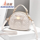 Canguro mini bolso de la moda para mujer bolso de hombro para mujeres bolso de cuerpo de mujer Bolso gato cabeza blanca
