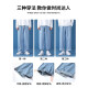 NASA GOOD jeans men's four seasons Korean style loose straight men's pants Hong Kong style casual long trousers men's light blue XL