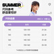 Li Ning (LI-NING) children's swimsuit girls split youth breathable hot spring swimsuit 7111 blue purple 160