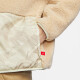 Nike (NIKE) jacket men's clothing Spring 2025 CNY Dragon Year limited new three-hook imitation lamb standing collar sports casual clothing FZ6194-126 milk tea color L