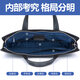 
Feige handbag for men business bag trendy men Oxford cloth casual large capacity computer bag men bag briefcase men black (hot-selling recommendation) 14 inches