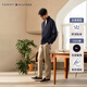 Tommy Hilfiger Herren Pure Cotton Pendler Solid Color Stand Collar Reißverschluss Cardigan Fit Strick-Pullover Jacke 78J9716 Navy Fap S (Empfohlen: 120-135jin [Jin entspricht 0,5 kg]))