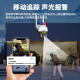 镭威视4g终身免流量监控摄像头手机远程wifi高清监控器360度无死角带夜视全景可对话追踪农村院子室户外 WIFI版】500万超清+64G