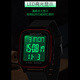 Sanda Watch männliche Schüler wasserdichte leuchtende große digitale Timing Junior High School High School Kinder und jugendliche elektronische Uhr 6211 Schwarz