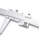 Shanggong Vernier caliper 0-1000mm, graduation value 0.02, measuring claw length 100, mechanical vernier caliper, lower measuring surface, oil level line card, carbon steel oil level caliper, high precision