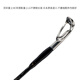 
DMX Maxixi insect rod is generally used for lure rod Fuji SIC+A ring T1100 carbon cloth wild fishing management field Straight handle 682ML2.04 meters (guide ring SIC+A ring)
