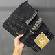 Kefeiwo neue High-End-Tether-Jeans für Männer lose und trendy gedruckte elastische Taille und kleine vielseitige Gelegenheits-Harren-Jeans Yiniu-983 Black S (Empfohlenes Gewicht 80-95 Jin [Jin gleich 0,5 kg]))