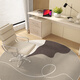 
Vianka round floor mat bedroom light luxury living room floor mat without washing and wiping floor mat computer chair study sound insulation swivel chair cushion Xingyan-14107-round 80cm*80cm (round)