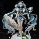 Hatsune Miku Figur Taito Peripheral 2d Sailor Moon Model Ornamente Doll Blind Box Geschenktüte Hatsune Miku macht einen Wunsch [10. Jahrestag des Mishan -Tanzes]