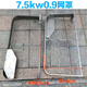 XMSJ定制空压机皮带防护罩网罩电机安全罩1.5 2.2  7.5KW0.9/1.05气泵 0.9双泵头用 1365cm长44cm