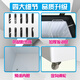 Huamei Store Home Commercial Refrigerador Comercial Freezer Horizontal Gabinete de doble temperatura Congelador Congelador Free mantenimiento Comercial Gran refrigerador Freerator Refrigerador Freerator Freezer completamente congelador Refrigerador de refrigerador grande de refrigerador Gran