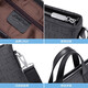 MashaLanti men's business briefcase, business trip laptop bag, large-capacity shoulder crossbody bag, high-end birthday gift for men