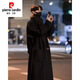 皮尔卡丹（pierre cardin）英伦风毛呢风衣外套男款中长款春秋季2024新款高级感呢子韩版大衣 米白色 L