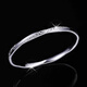 LAOLATU Platinum Bracelet for Women PT950 Platinum Ambilight Bracelet for Women Light Luxurious Chinese Valentine's Day Gift for Girlfriend and Wife PT950 Platinum Ambilight Bracelet Inner diameter 54mm Weight 19.32g Thickness about 4mm
