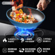 VATTI VATTI Small UFO 309D Household Gas Stove Official i10309 Series Dual-purpose 5.2kw Three-ring Firepower Energy Concentration Pan 68% Ultra-high Heat Efficiency Official Warehouse Delivery [309 Free Upgrade 309L] i10309 Natural Gas 5.2kW
