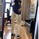 妍黛妮2024春秋云腾牛仔裤男潮牌个性大M刺绣印花休闲修身直筒网红裤子 痞迪-9227图色 29
