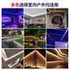 Fanyao outdoor waterproof light strip led super bright light strip 220v special engineering high voltage light strip for living room exterior wall 120 beads-white light-10 meters