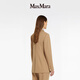 
MaxMara [Zhenxuan Huixiang] Spring and summer women's double-breasted knitted jacket jacket 6911014106 camel 40