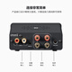 FOSI AUDIO V3 desktop mini pure power amplifier HIFI fever-grade high-power 2.0 channel small wired household portable power amplifier black without power adapter
